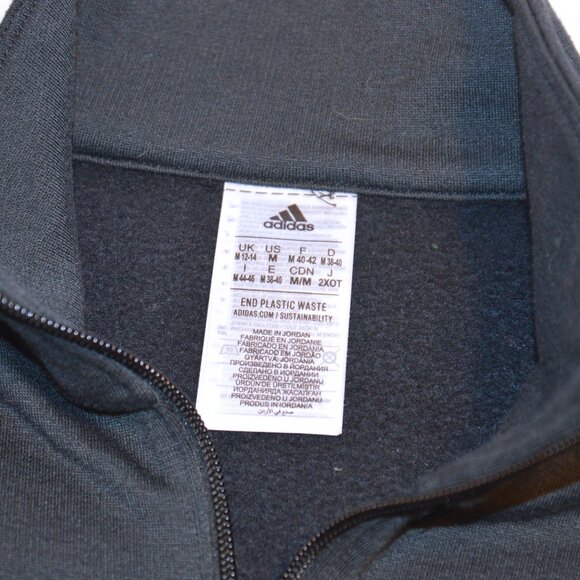 Adidas 3/4 Zip Sweatshirt - Size M - Picture 6 of 7